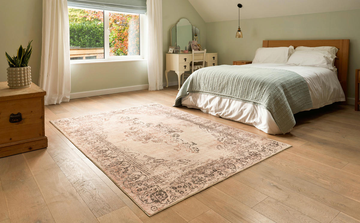 FLACHWEBETEPPICH 160/230 cm Lisora Beige  - Beige, LIFESTYLE, Kunststoff/Textil (160/230cm) - wash+dry