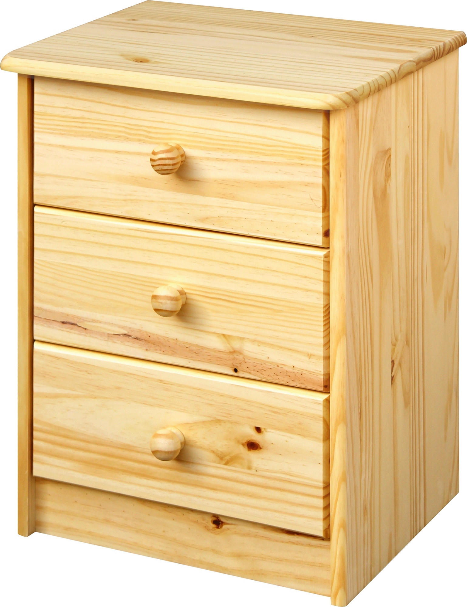 BYRÅ 43/57/35 cm  - naturfärgad, Natur, trä (43/57/35cm) - Livetastic