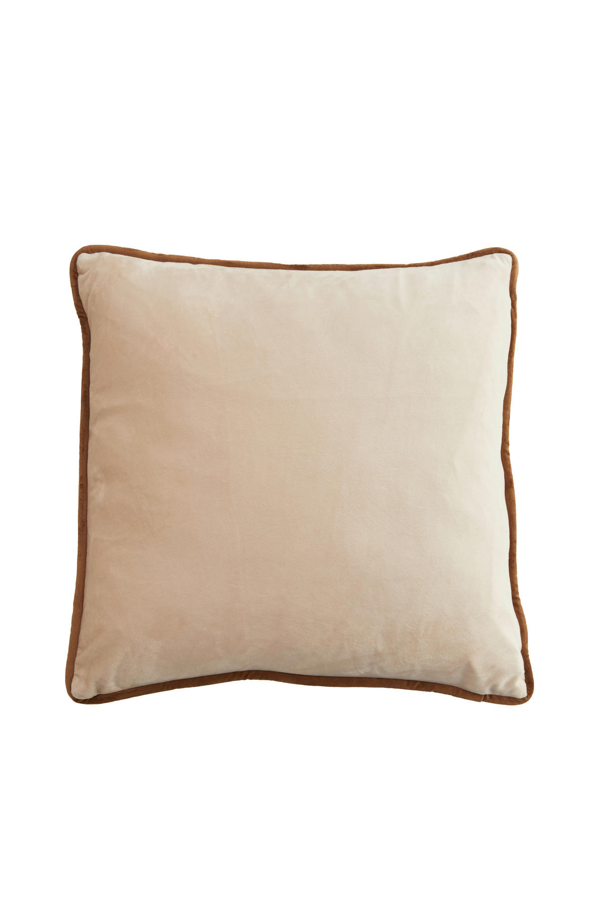ZIERKISSEN CIVENS 45/45 cm  - Sandfarben/Creme, LIFESTYLE, Textil (45/45cm) - Light & Living