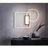 LED PLAFONJERA Downey  - crna, Dizajnerski, metal (64,5/9,0/86,5cm)