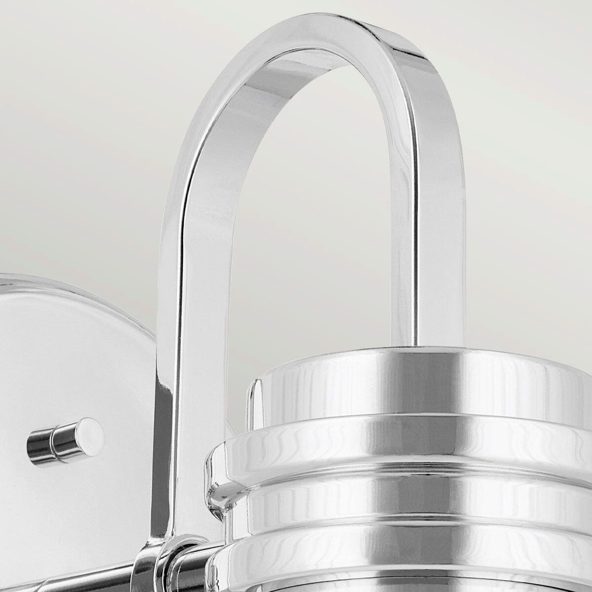 BADEZIMMER-WANDLEUCHTE - Weiss, Konventionell, Glas/Metall (2,40/1,78/2,15cm) - Elstead Lighting