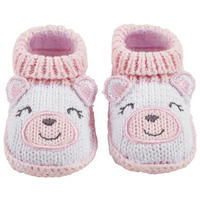 SKOR - vit/rosa, Basics, textil (0-3 Mnull) - My Baby Lou