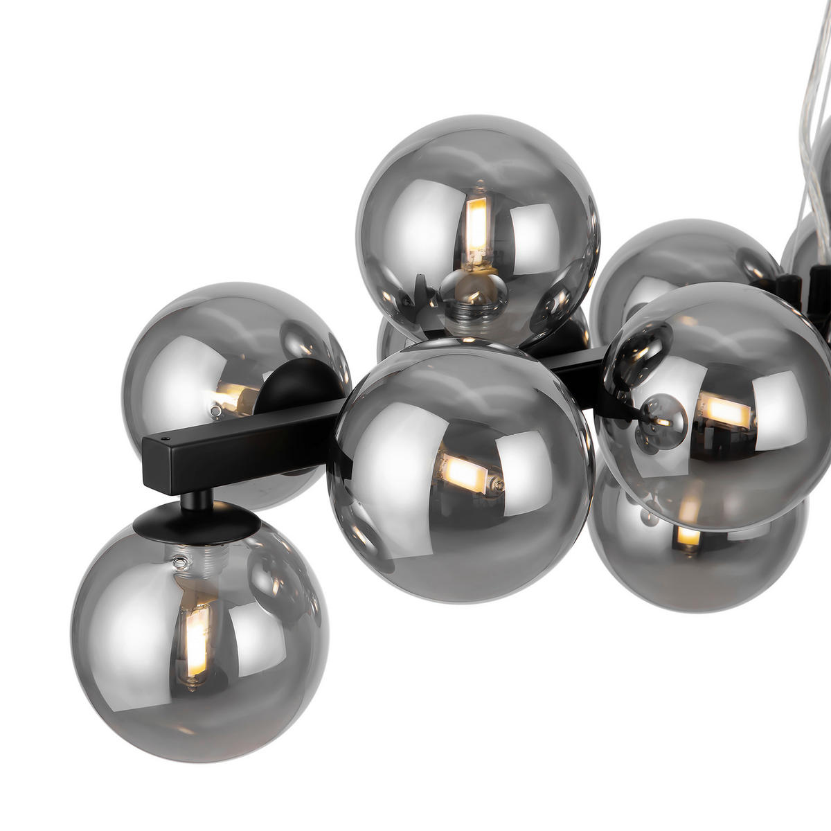 PENDELLAMPA 23,8/22,8/123,5 cm  - svart, Trend, metall/glas (23,8/22,8/123,5cm) - MAYTONI