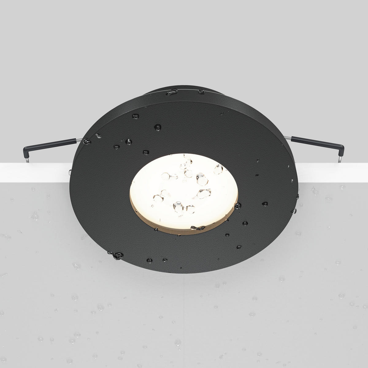 DECKENLEUCHTE Downlight 8,4/2,9 cm  - Schwarz, Design, Metall (8,4/2,9cm) - MAYTONI