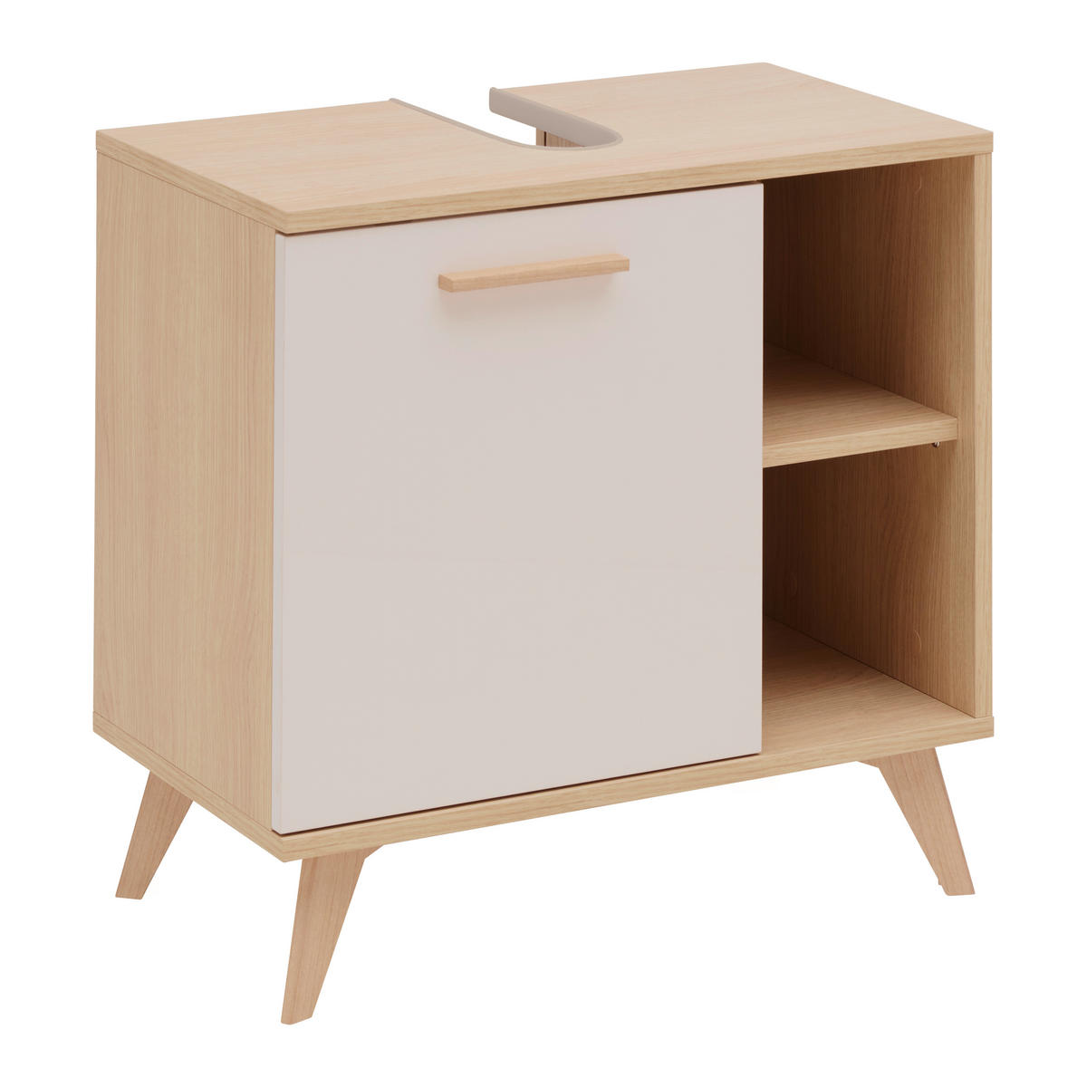TVÄTTSTÄLLSUNDERSKÅP 60/58/35 cm  - kashmir/ekfärgad, Modern, trämaterial/plast (60/58/35cm) - Best Price