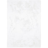 HOCHFLORTEPPICH 80/150 cm Silky Haven Creme, Weiß  - Creme/Weiß, Basics, Textil (80/150cm) - Novel