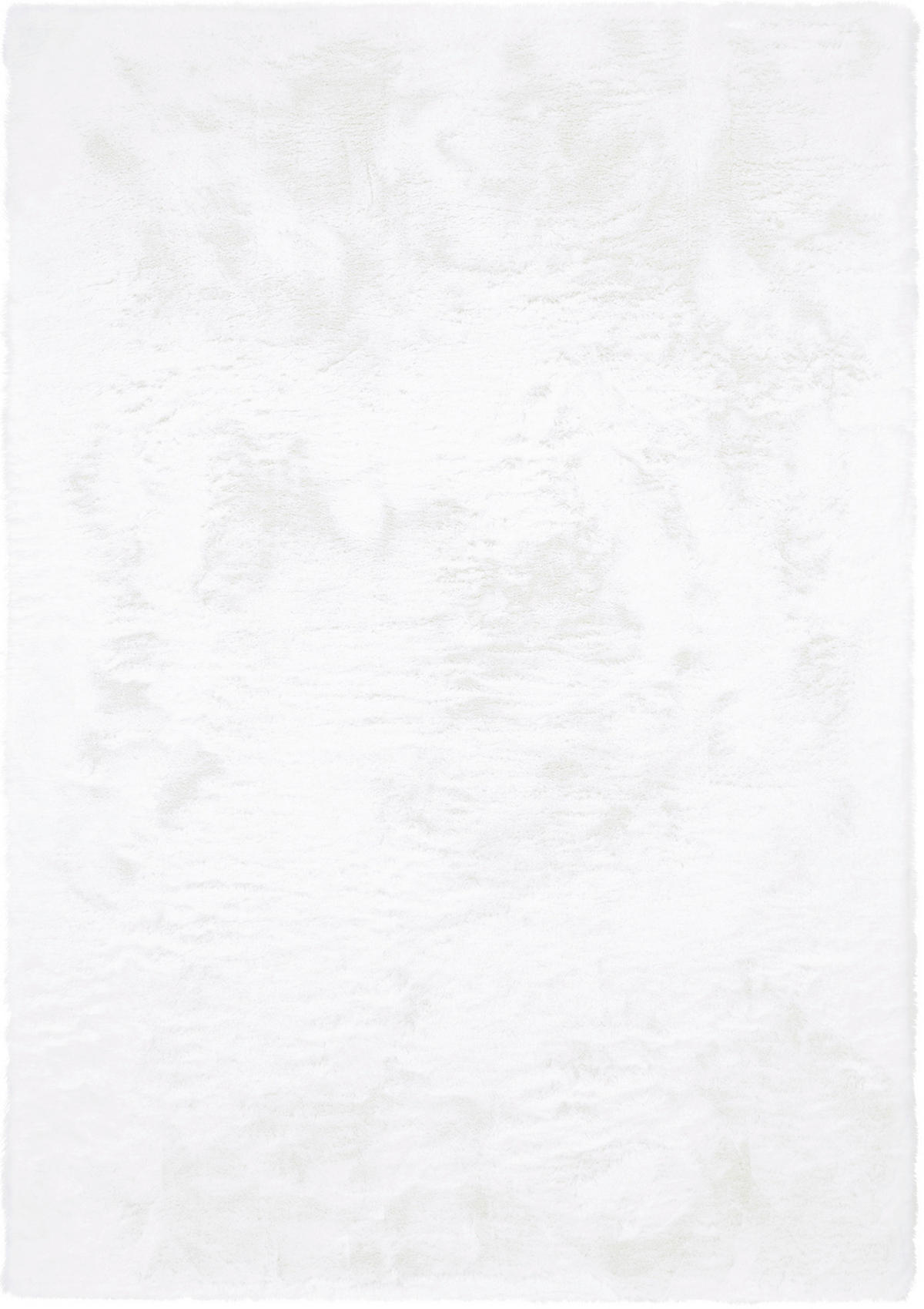 HOCHFLORTEPPICH 80/150 cm Silky Haven Creme, Weiß  - Creme/Weiß, Basics, Textil (80/150cm) - Novel