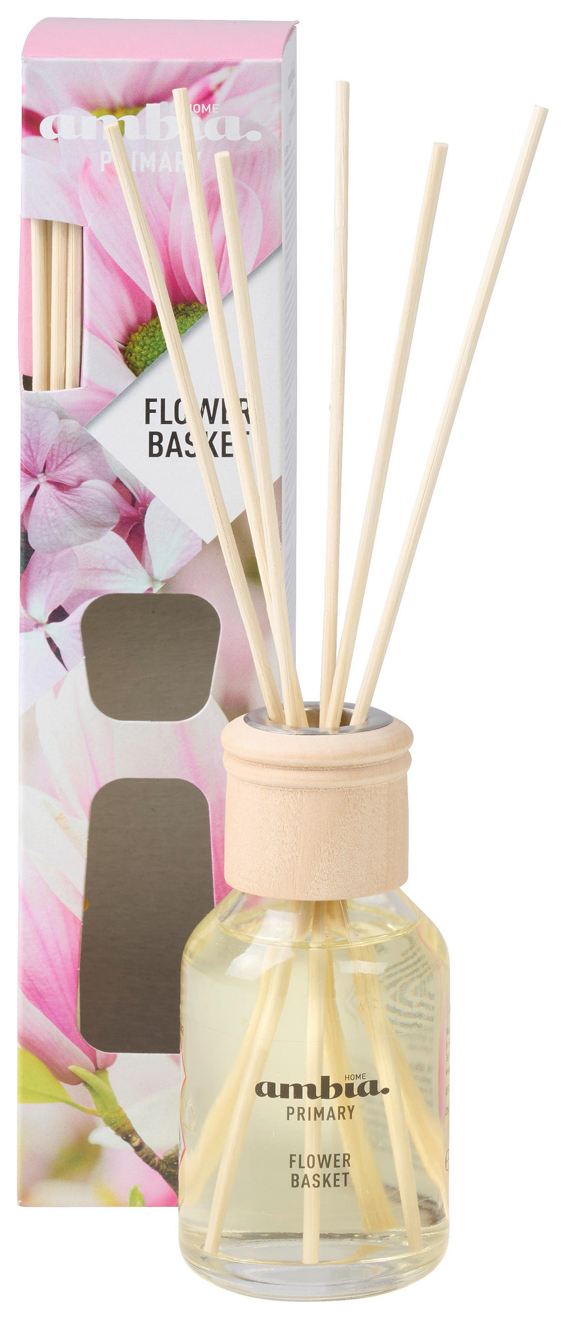 DIFUZÉR magnolie, 100 ml - přírodní barvy, Basics (100ml) - Ambia Home