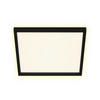 LED-DECKENLEUCHTE 42,2/42,2/4 cm   - Schwarz, Basics, Kunststoff (42,2/42,2/4cm)