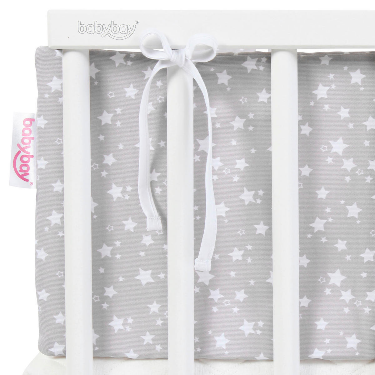 NESTCHENSCHLANGE   24/200 cm  - Hellgrau, Basics, Textil (24/200cm) - Babybay