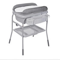 BABYBADEWANNE Cuddle & Bubble  - Graphitfarben, Basics, Kunststoff/Metall (63,5/103/107/82cm) - Chicco