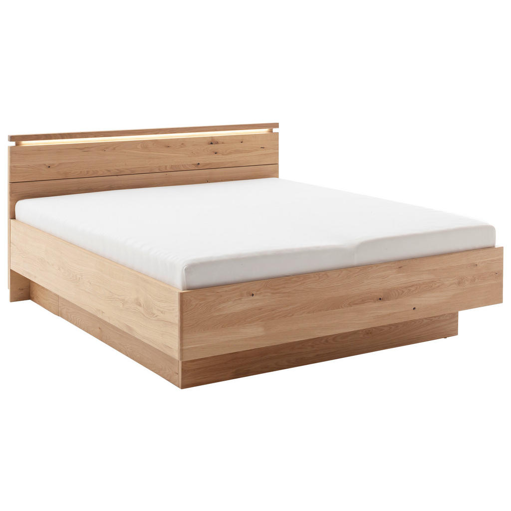 PAT 160/200 cm stejar Bianco