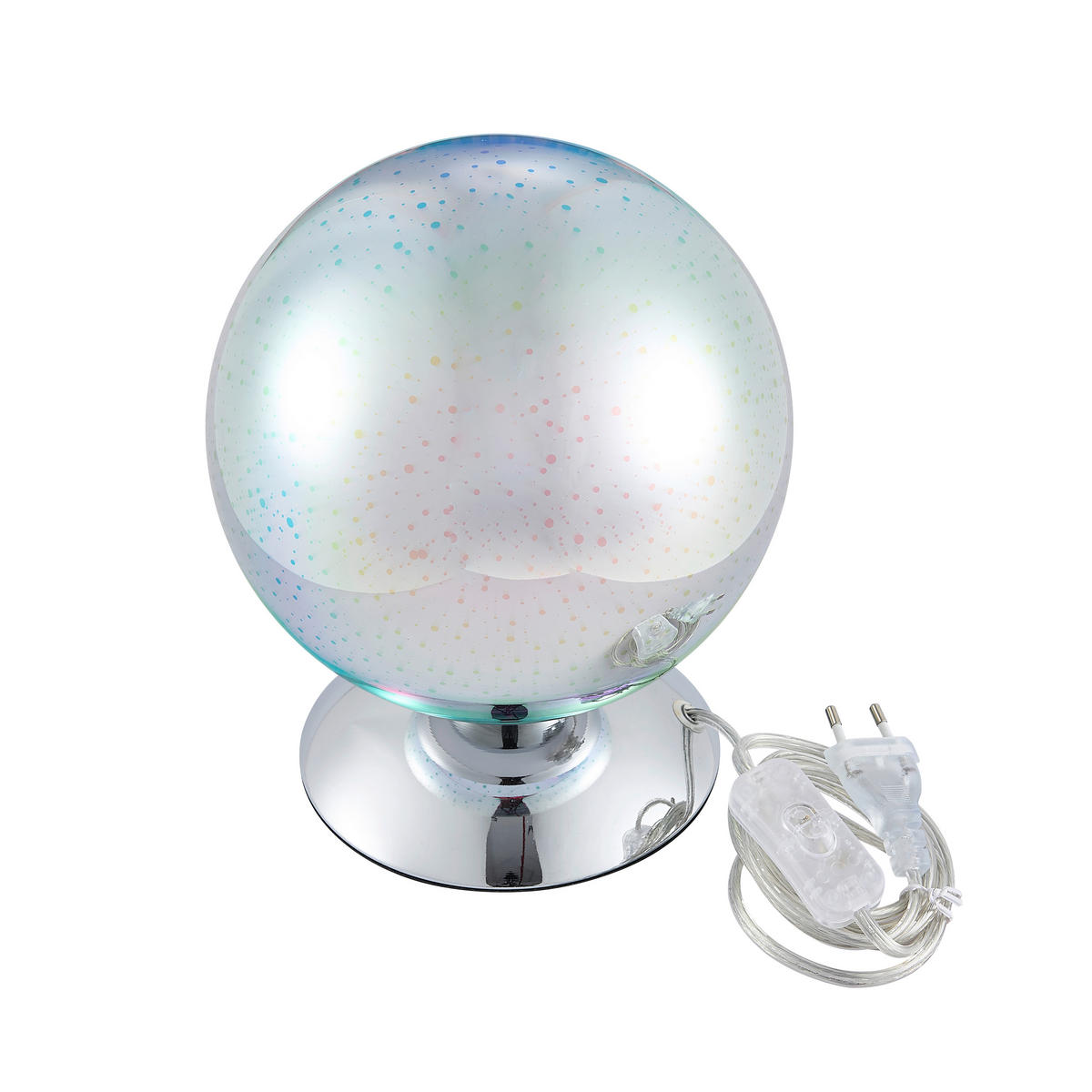 BORDSLAMPA Galaxy 20/25 cm   - kromfärg, Lifestyle, metall/glas (20/25cm) - Novel