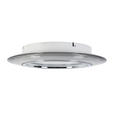 LED-DECKENLEUCHTE 35/6 cm   - Chromfarben/Transparent, Design, Kunststoff/Metall (35/6cm) - Novel