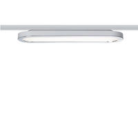 SCHIENENSYSTEM-STRAHLER URail 38/3,5/11 cm   - Chromfarben/Weiß, Design, Kunststoff/Metall (38/3,5/11cm) - Paulmann