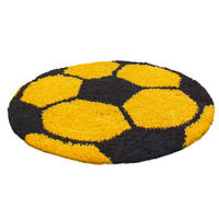 KINDERTEPPICH 120/120 cm Fun Gelb  - Gelb, Trend, Textil (120/120cm) - Ben'n'jen