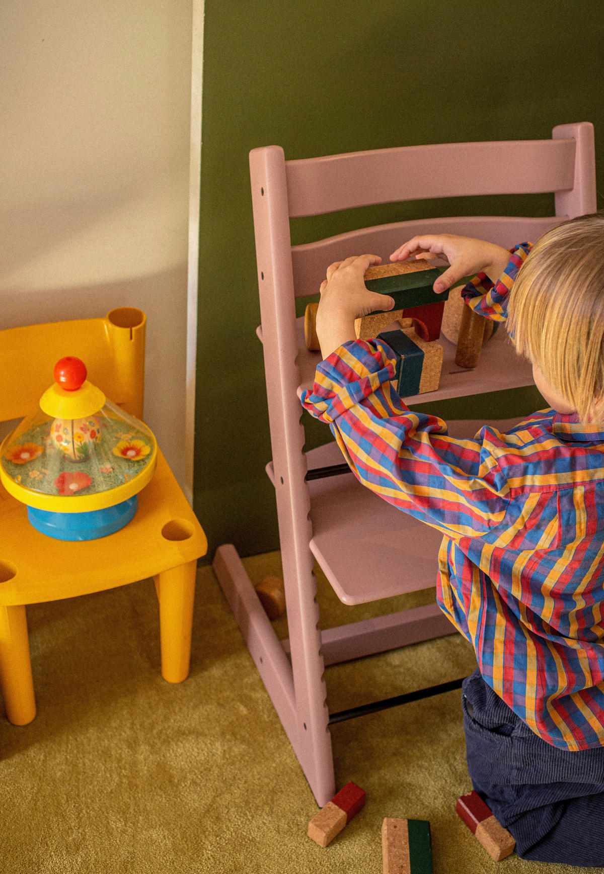HOCHSTUHL  - Mauve, Basics, Holz (46/79/49cm) - Stokke