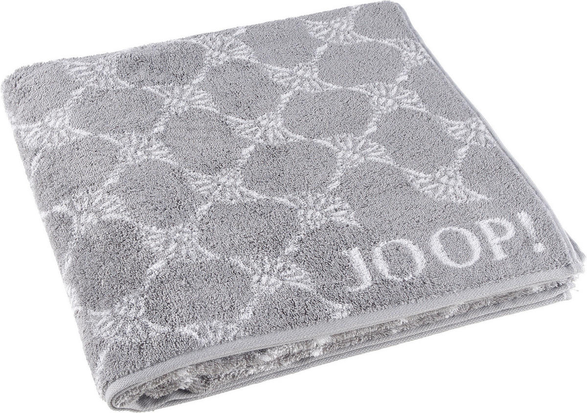 UTERÁK, 80/150 cm, strieborná - strieborná, Design, textil (80/150cm) - Joop!