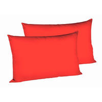 KISSENHÜLLEN-SET 40/60 cm  - Rot, Basics, Textil (40/60cm) - Fleuresse