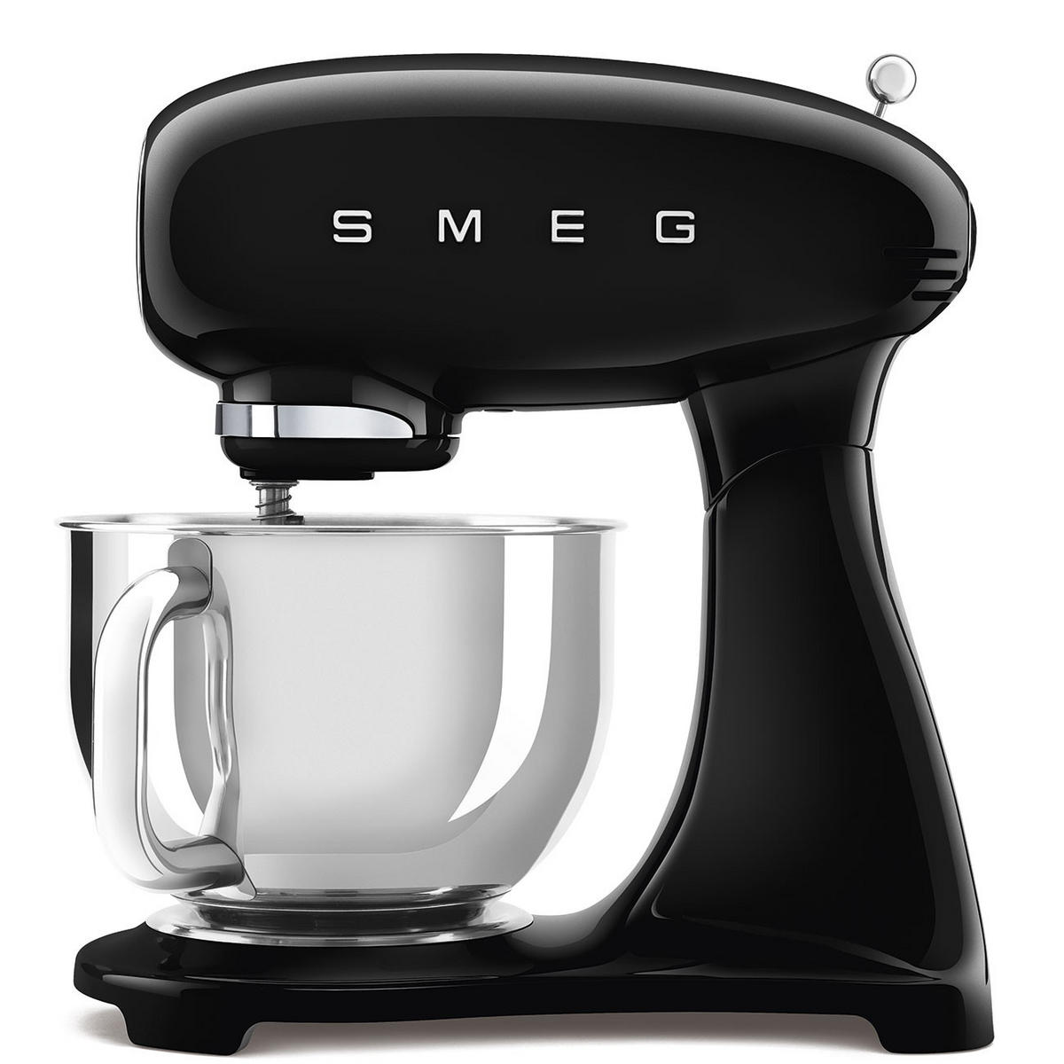 KÜCHENMASCHINE SMF03BLEU  - Alufarben/Schwarz, Basics, Metall (40,2/37,8/22,1cm) - SMEG