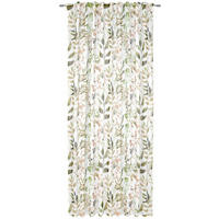 GARDINLÄNGD halvtransparent  - grön, Klassisk, textil (140/245cm) - Esposa