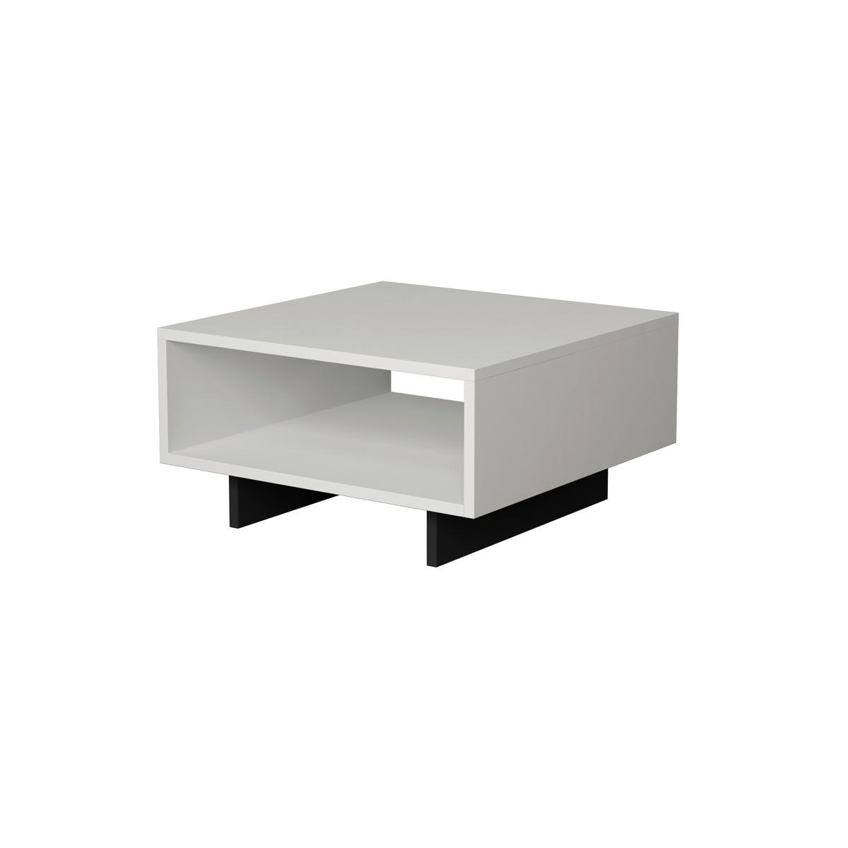SOFFBORD i trämaterial  - vit/antracit, Design, trämaterial (60/32/60cm) - Livetastic