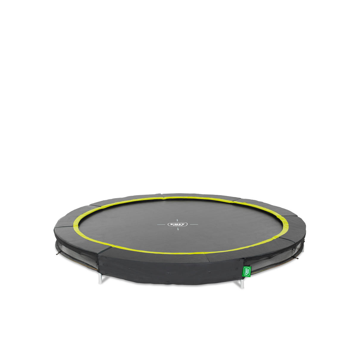 TRAMPOLIN 244/20 cm  - Schwarz, KONVENTIONELL, Kunststoff/Metall (244/20cm) - EXIT Toys