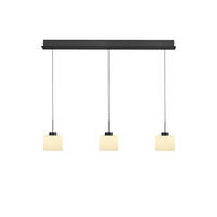 LED-HÄNGELEUCHTE ABBY 110/5/150 cm  - Anthrazit, Design, Metall (110/5/150cm) - Hell