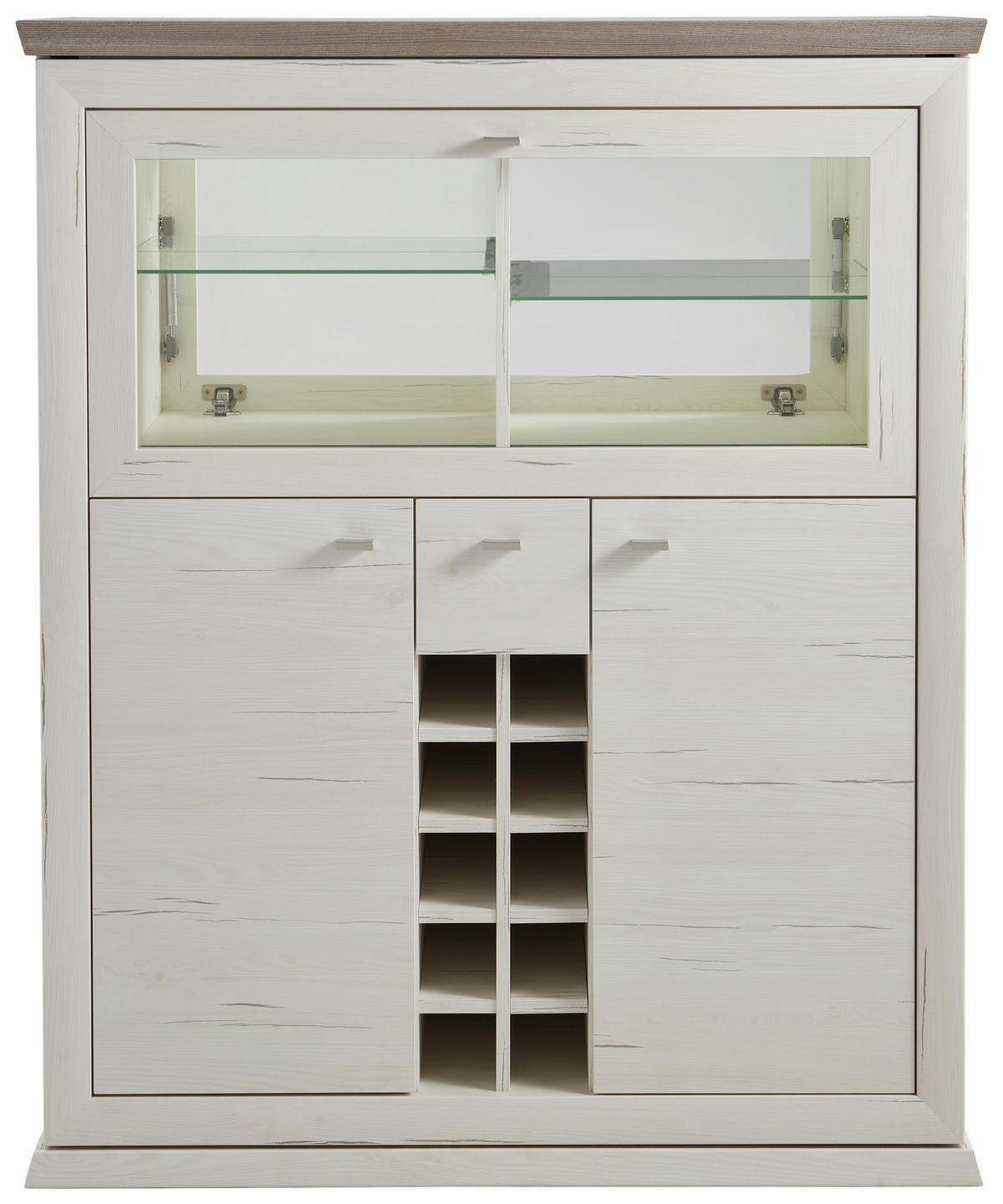 ESSTISCH in Metall, Holzwerkstoff 190/100/75 cm   - Eichefarben/Anthrazit, Design, Holzwerkstoff/Metall (190/100/75cm) - Venjakob