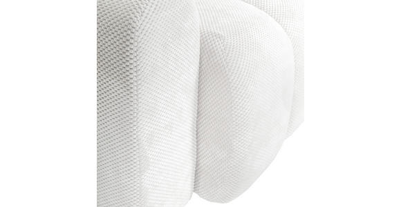 ECKSOFA in Flachgewebe Creme  - Creme/Schwarz, KONVENTIONELL, Kunststoff/Textil (256/157cm) - Carryhome