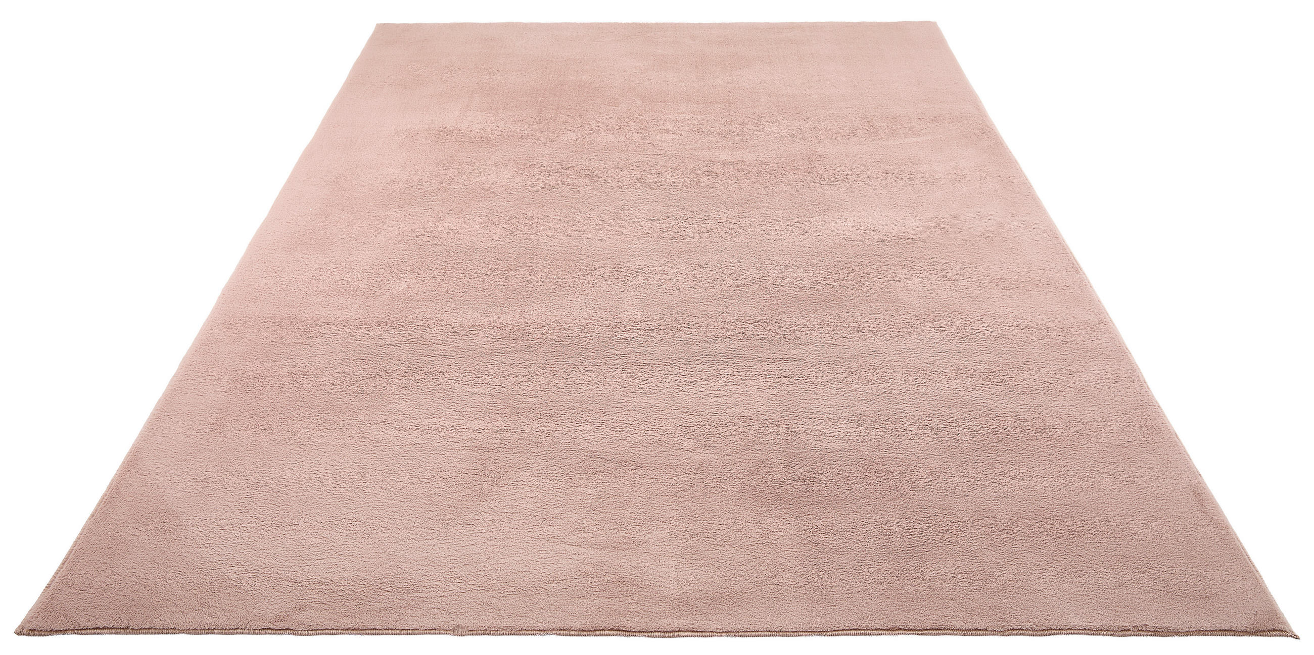 Thumbnail - Novel Hochflorteppich, Rosa, Textil, Hase, rechteckig, 130x190 cm, Oeko-Tex® Standard 100, rutschfest, pflegeleicht, lei...