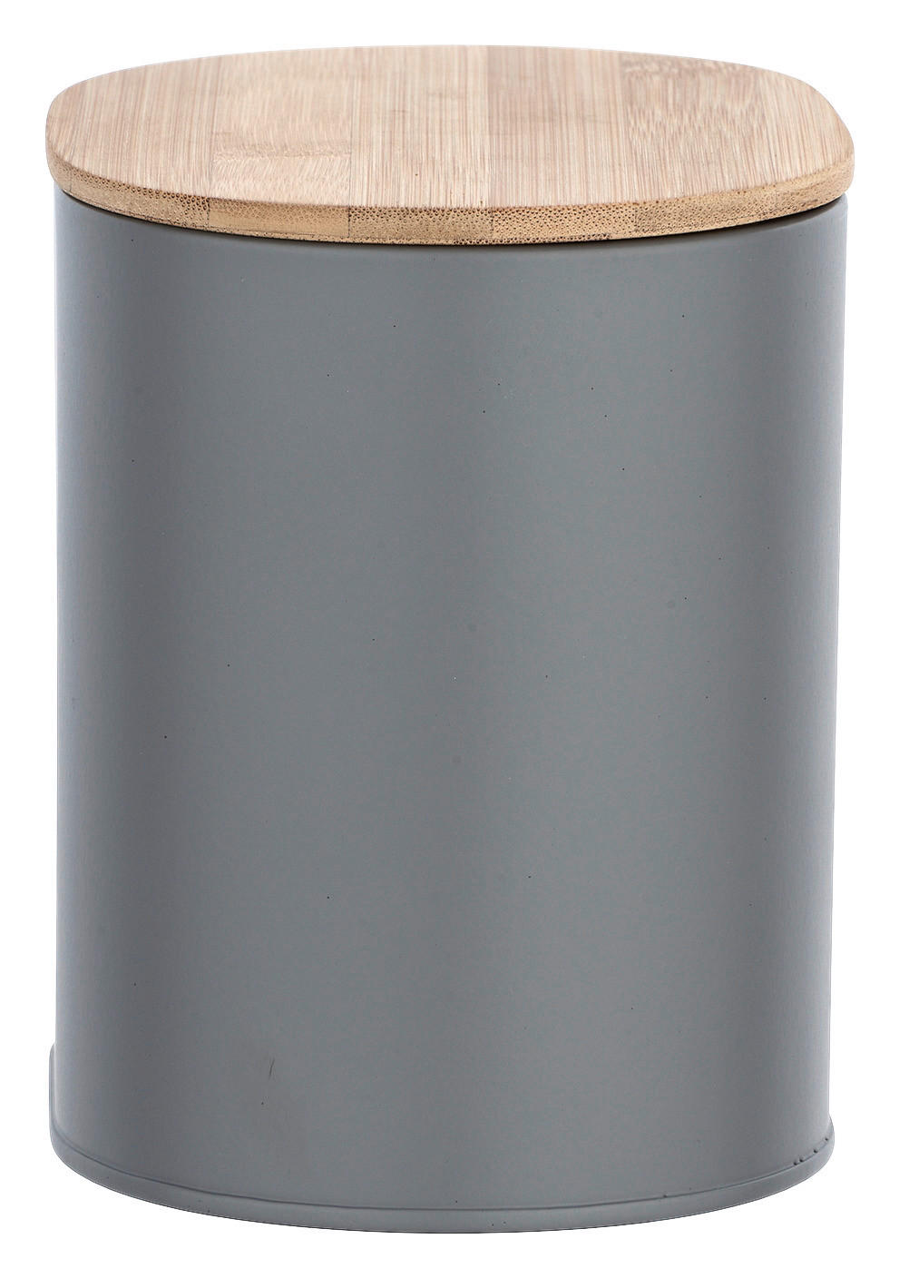 BOX - Naturfarben/Grau, Basics, Holz/Metall (15/14/11cm) - Wenko