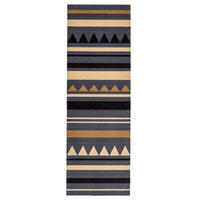 KÜCHENLÄUFER 50/150 cm Miabella Braun, Grau  - Braun/Grau, Design, Textil (50/150cm) - Esposa