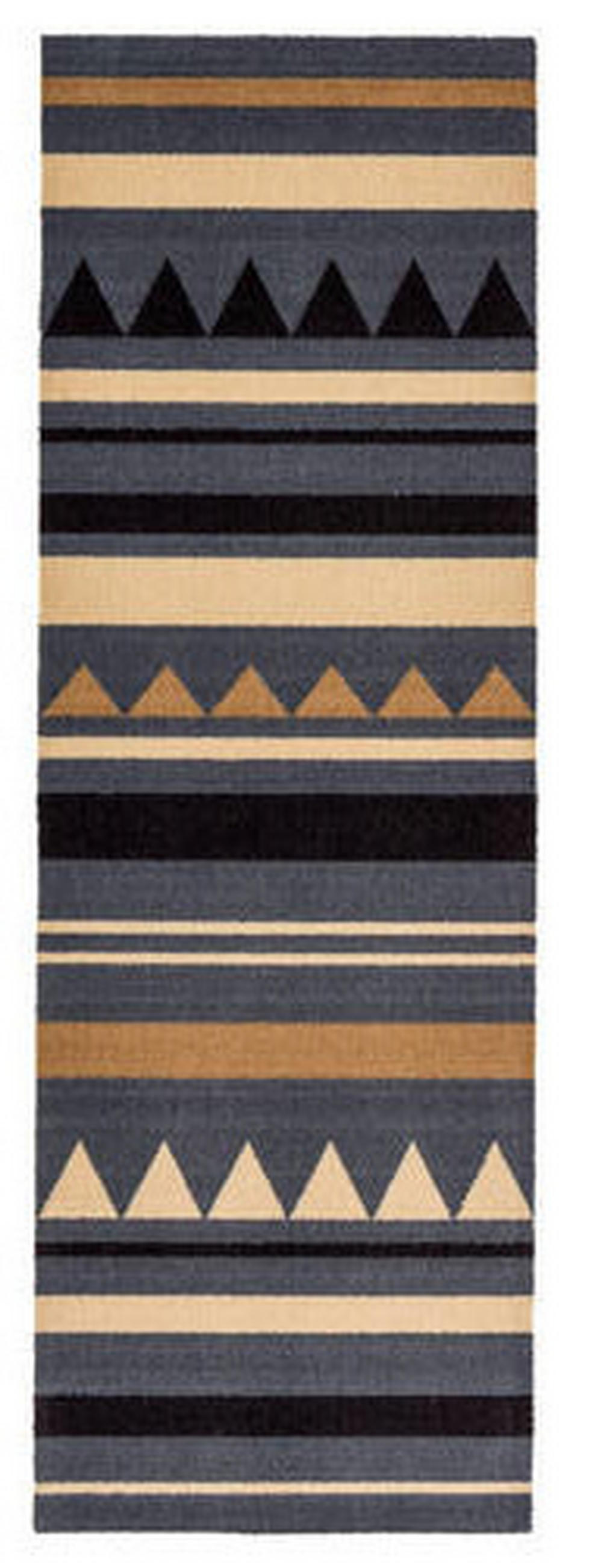 KÜCHENLÄUFER 50/150 cm Miabella Braun, Grau  - Braun/Grau, Design, Textil (50/150cm) - Esposa