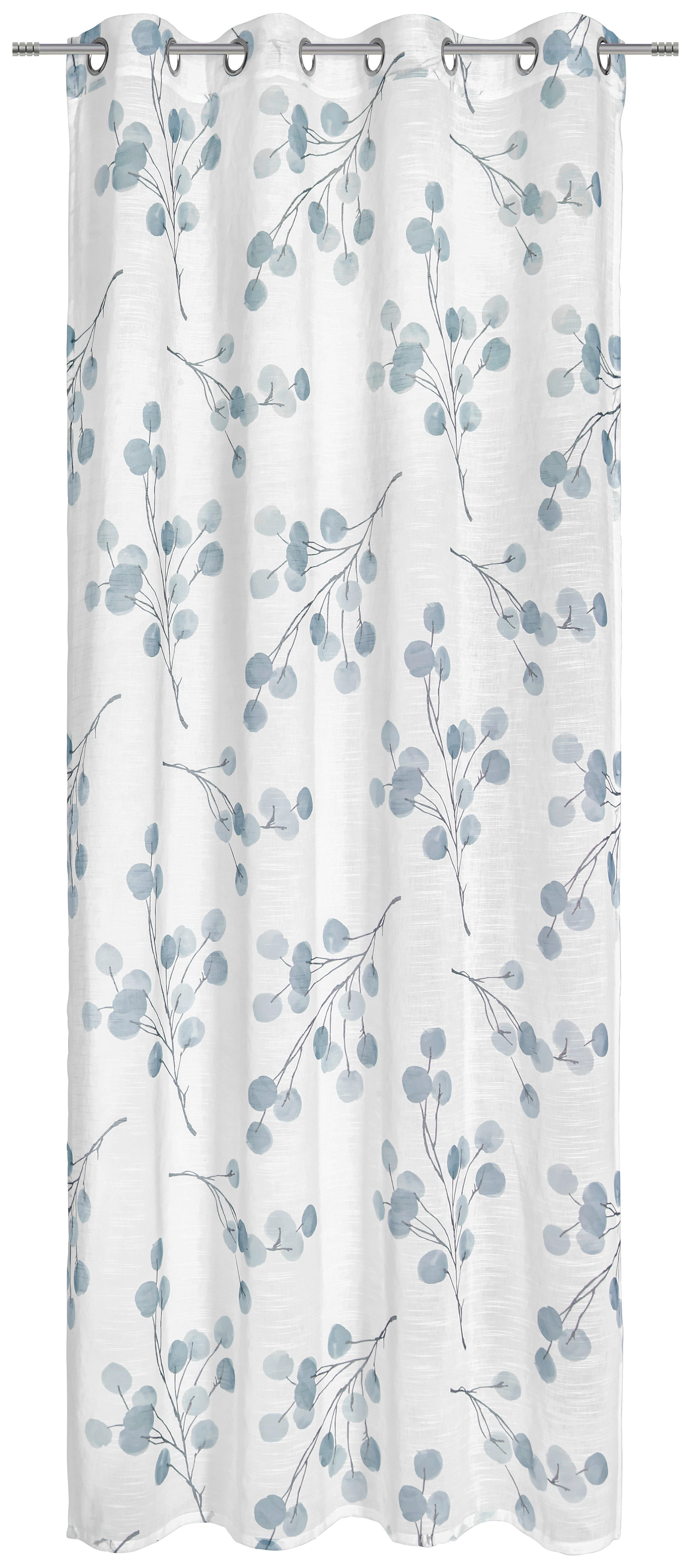 RINGLIS FÜGGÖNY Részben áttetsző  - Kék, Konventionell, Textil (135/245cm) - Esposa