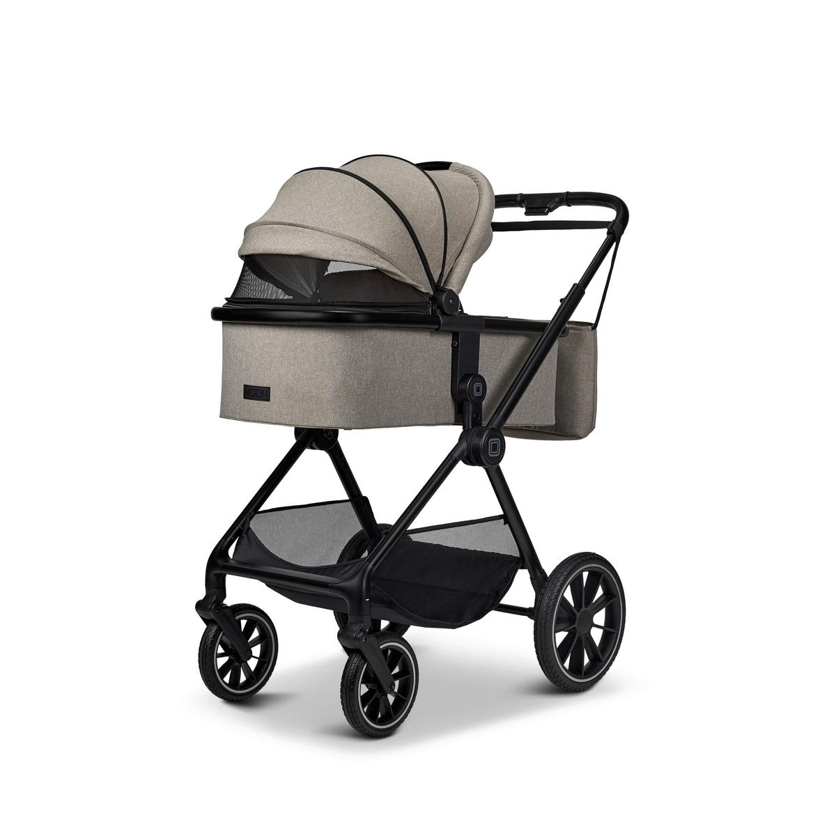 DJEČJA KOLICA  Clicc  - boje blata/crna, Basics, tekstil (84/61/114cm) - Moon