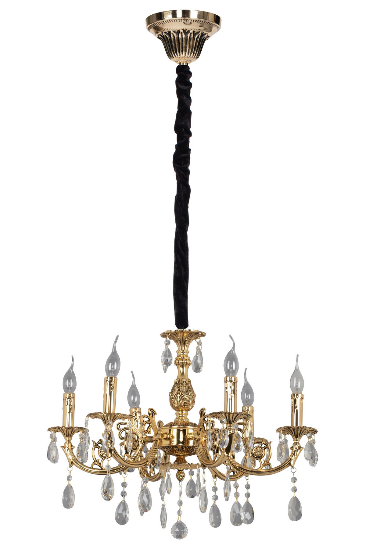 HÄNGELEUCHTE 67/52 cm   - Goldfarben, KONVENTIONELL, Metall (67/52cm)