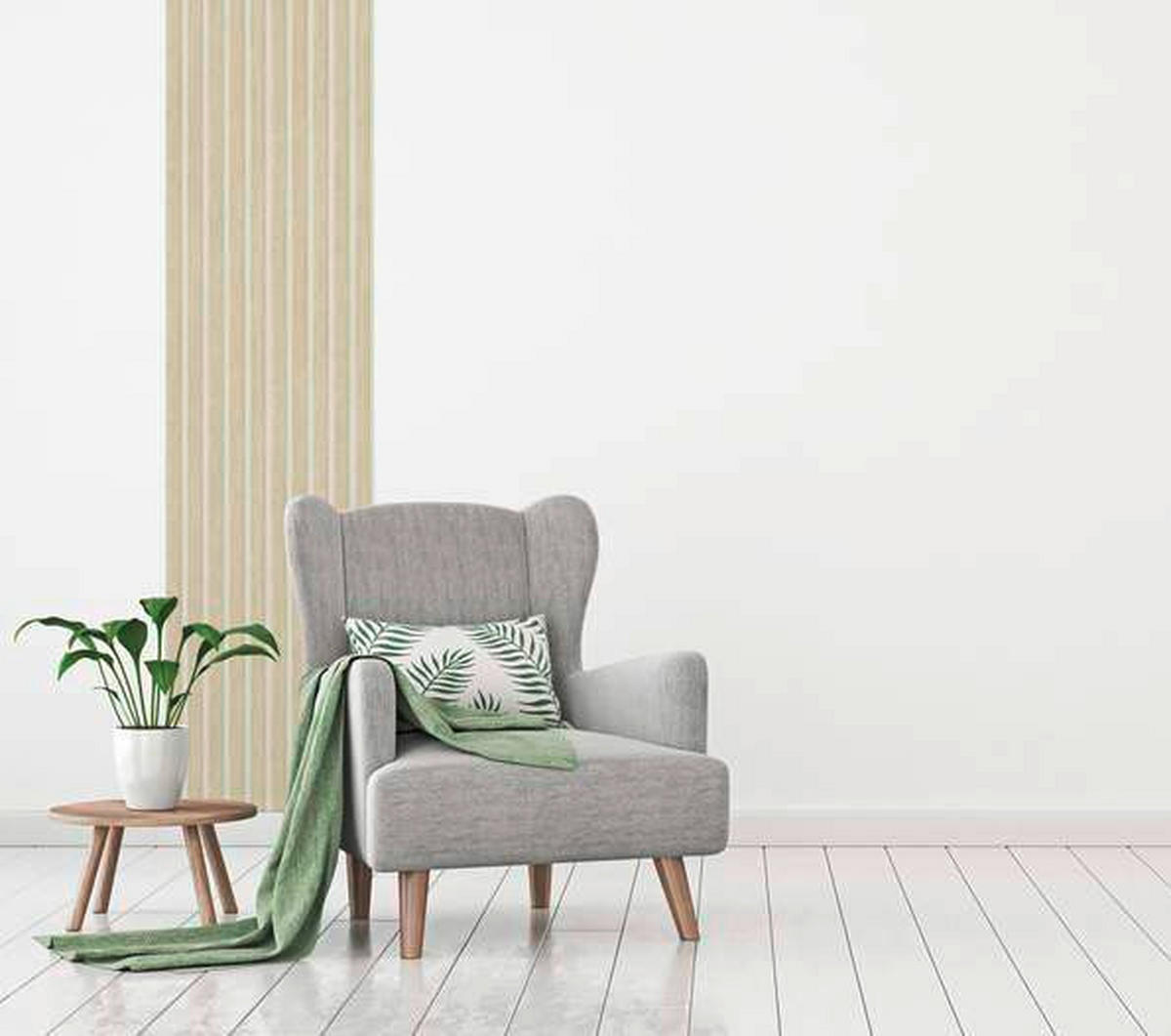 FOTOTAPETE  - Weiß, Design, Textil (52/250cm)