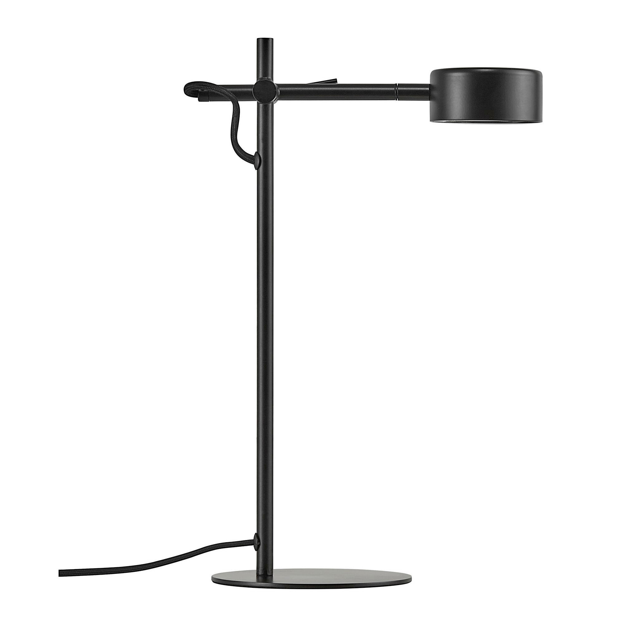 LED-TISCHLEUCHTE 8,5/40,7 cm   - Schwarz, Design, Metall (8,5/40,7cm) - Nordlux