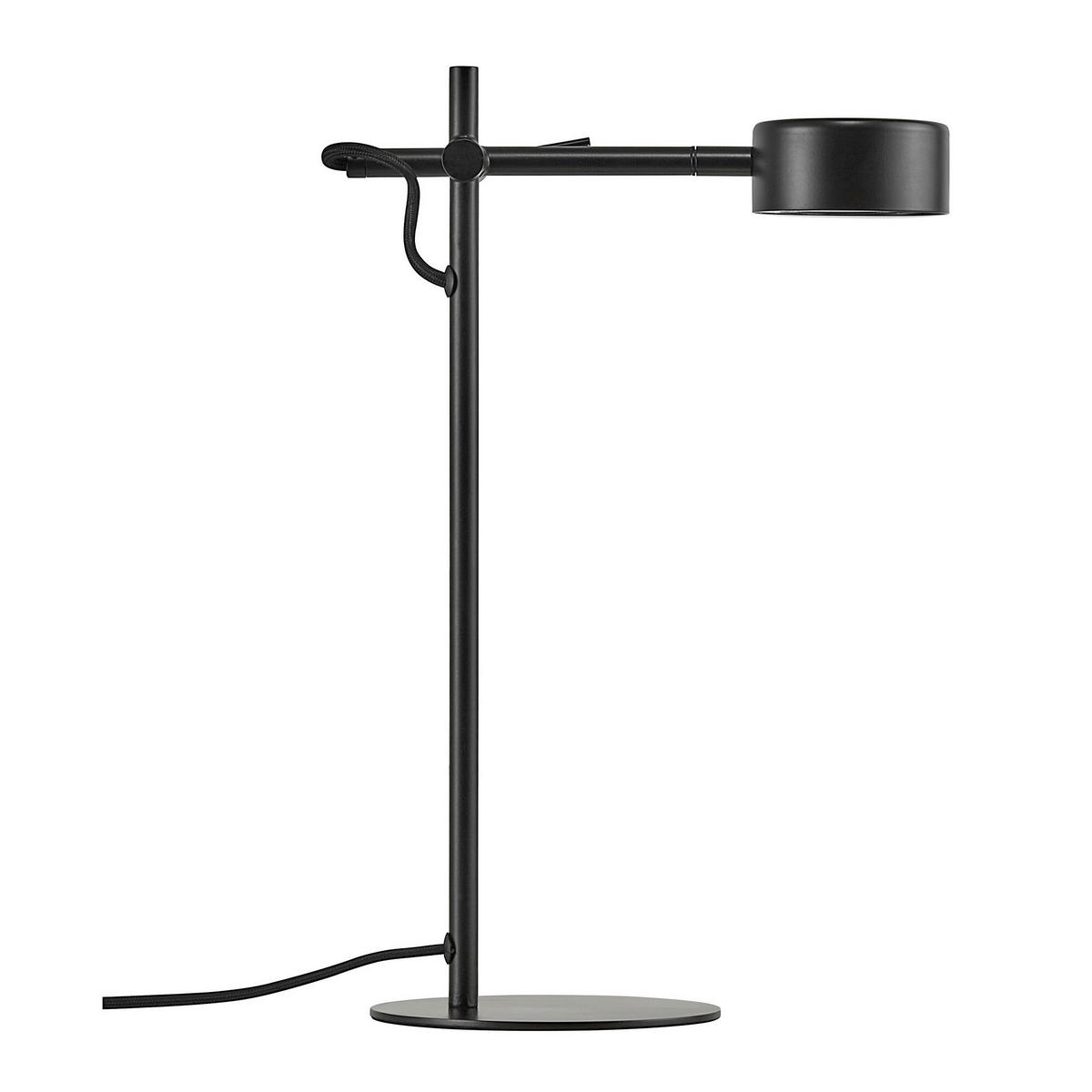 LED-TISCHLEUCHTE 8,5/40,7 cm   - Schwarz, Design, Metall (8,5/40,7cm) - Nordlux