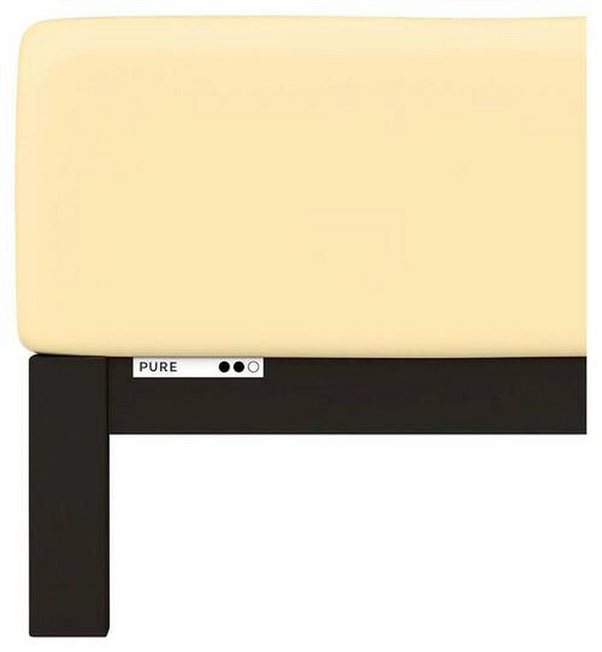 BOXSPRING-SPANNLEINTUCH 140-160/200-220 cm Jersey  - Gelb, Basics, Textil (140-160/200-220cm) - Schlafgut