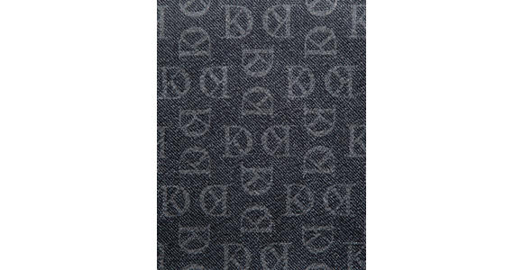 ARMLEHNSTUHL  Stoffauswahl, Sitzfläche 360° drehbar, automatische Rückholfunktion Webstoff  Schwarz  - Schwarz, Design, Textil/Metall (62/92/66cm) - Dieter Knoll