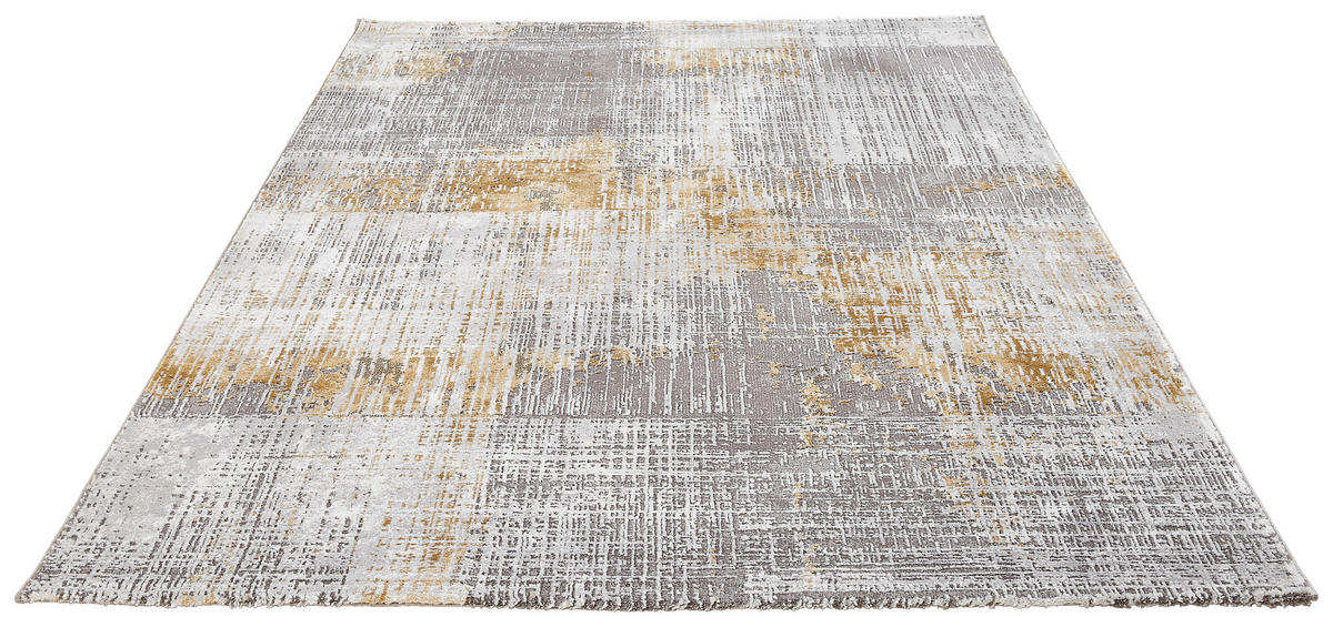 VINTAGE-TEPPICH 80/150 cm Gelb, Grau  - Gelb/Grau, Design, Textil (80/150cm) - Novel