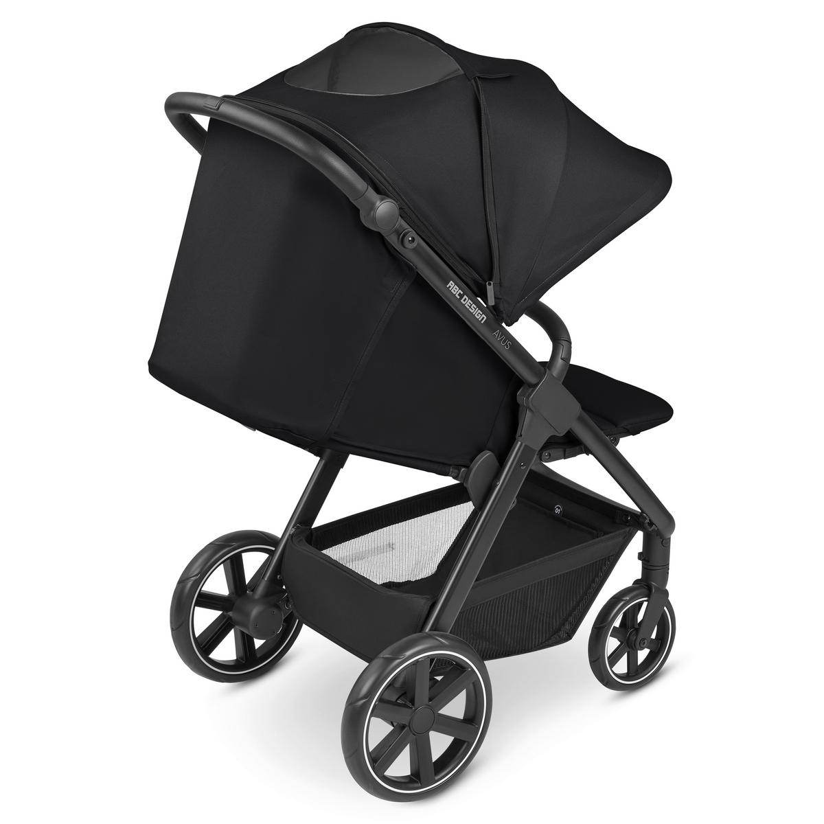 BUGGY AVUS  - Schwarz, Basics, Textil/Metall (46,5/23,5/72cm) - ABC Design
