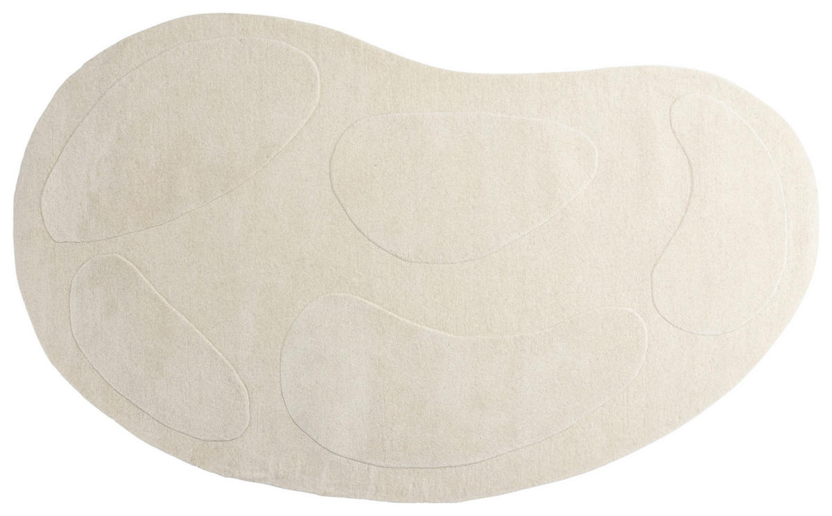 HOCHFLORTEPPICH 290/175 cm Weiß  - Weiß, LIFESTYLE, Textil (290/175cm) - P & B