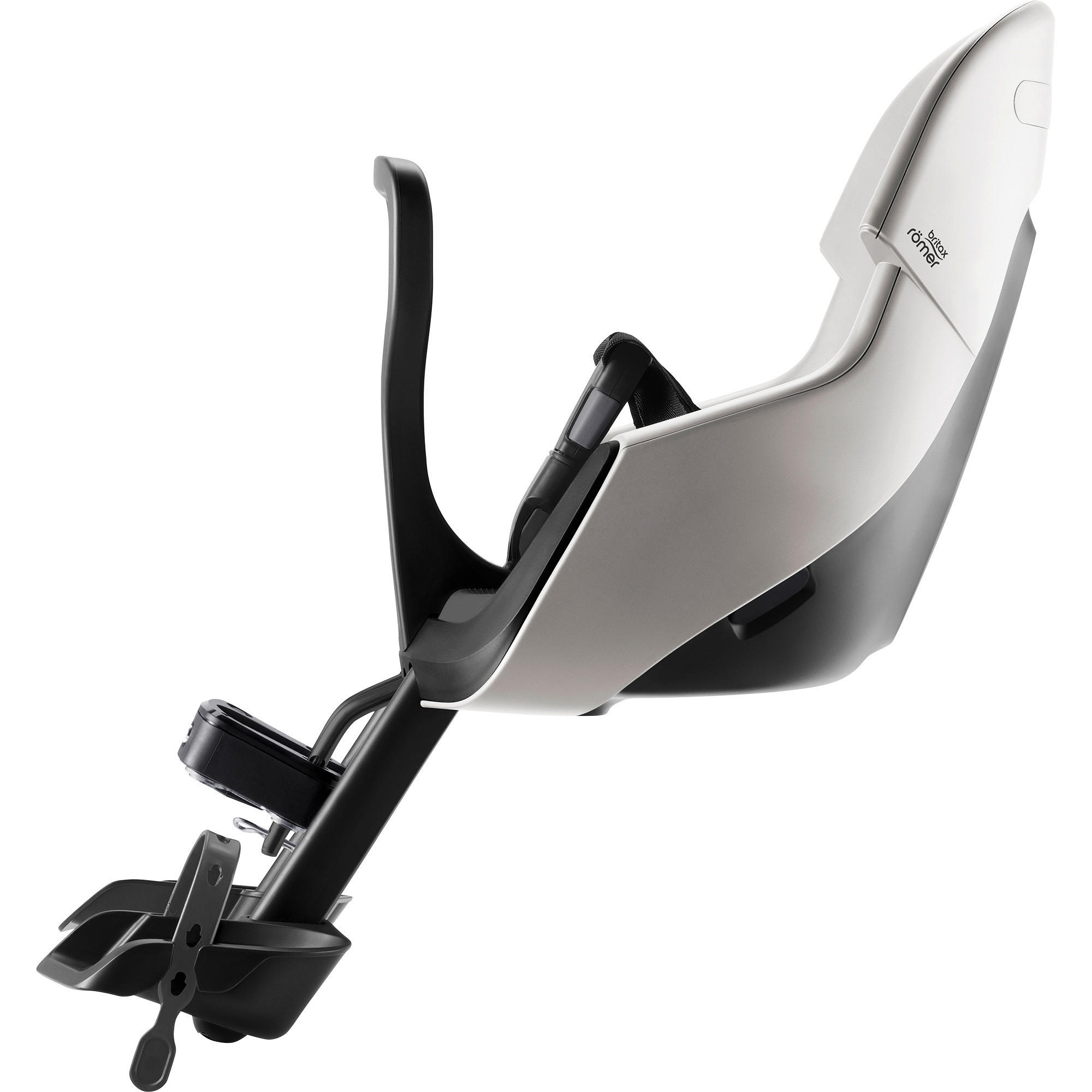 FAHRRADKINDERSITZ - Graublau/Weiß, Basics, Kunststoff/Textil (40/60/32cm) - Britax Römer