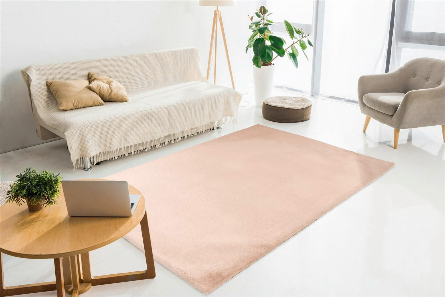 HOCHFLORTEPPICH 200/290 cm Rabbit Light 525 Creme  - Creme, Konventionell, Textil (200/290cm)