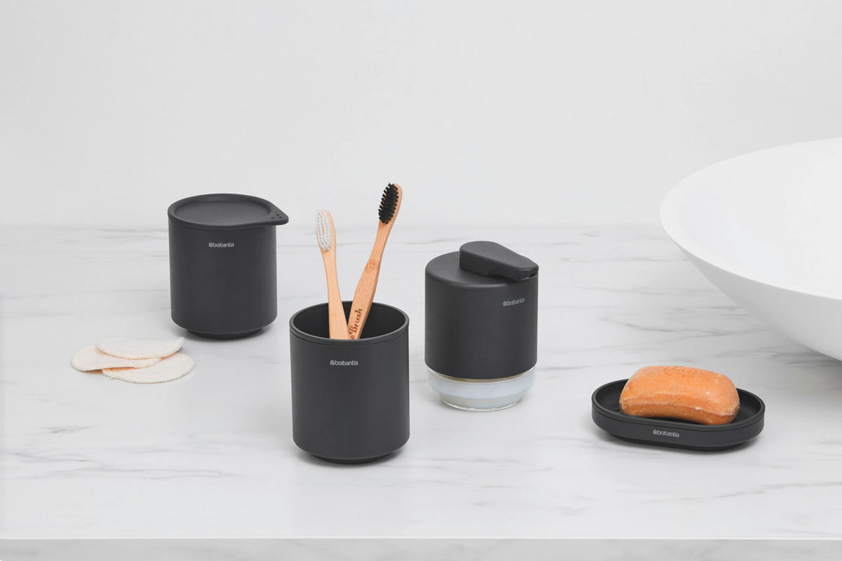 SEIFENSCHALE - Grau, Basics, Metall (12.1/2.4/8.1cm) - Brabantia