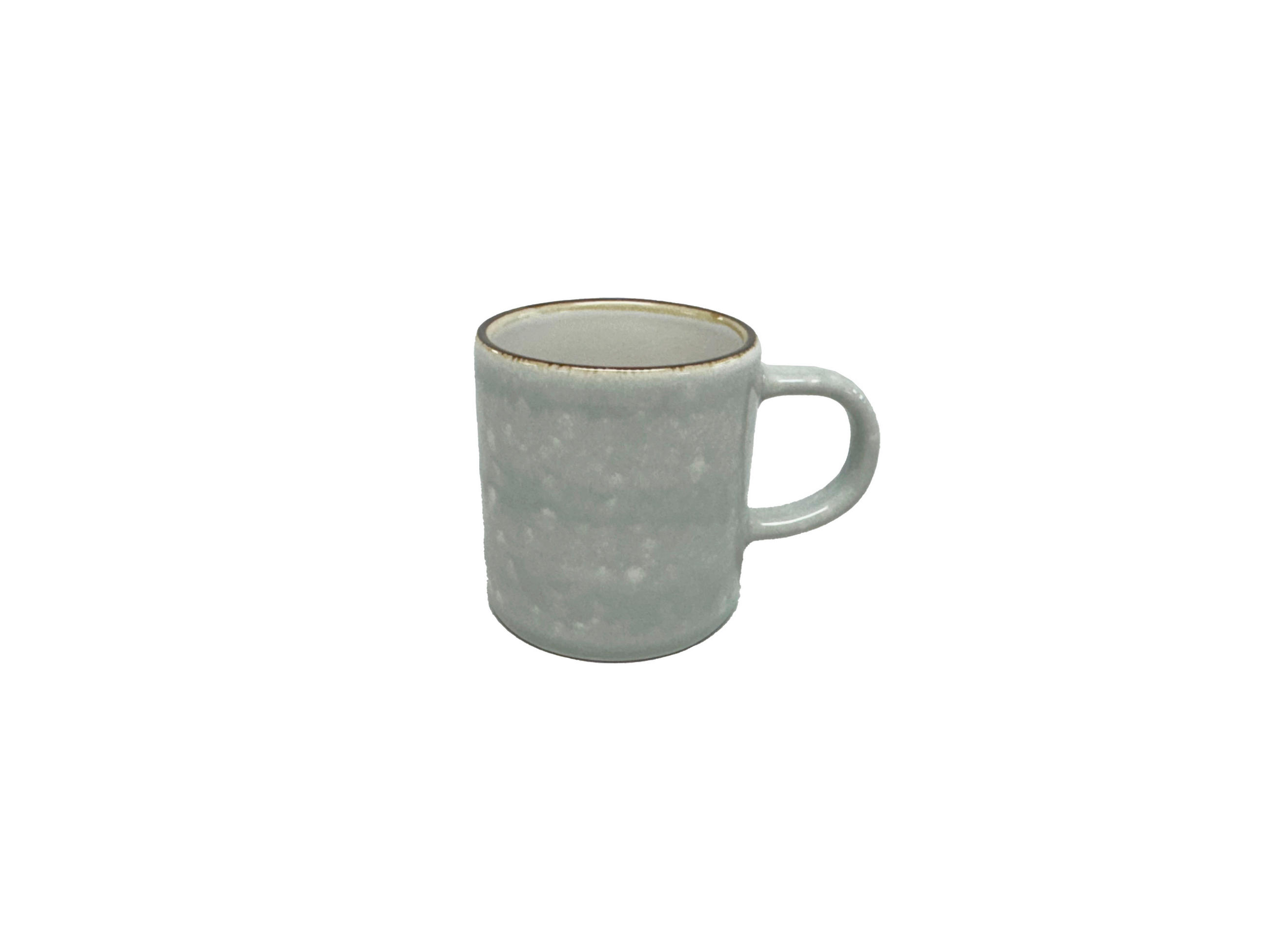 ESPRESSOTASSE BREDA EISGRAU 90 ml  - Grau, Trend, Keramik (90ml) - Landscape