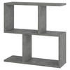 BEISTELLTISCH in Holzwerkstoff 60/20/60 cm  - Grau, Design, Holzwerkstoff (60/20/60cm) - Livetastic